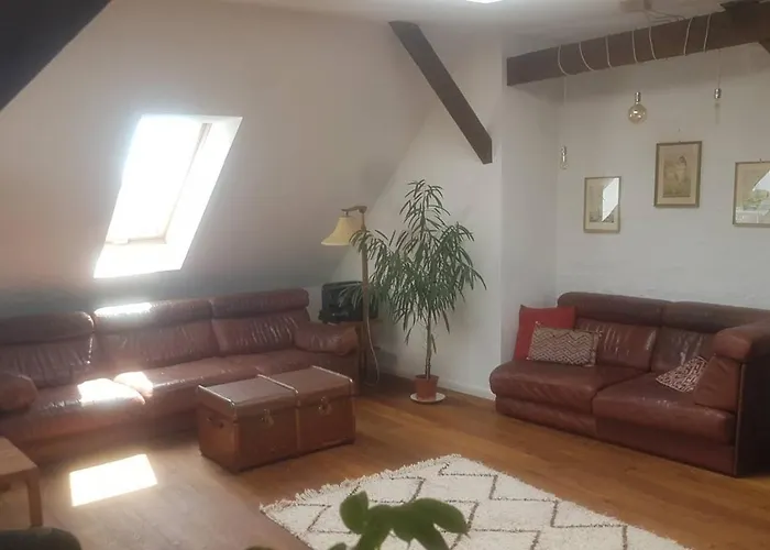 Helle Dachgeschosswohnung Fuer 8 Personen In Zentraler Lage Lejlighed Berlin